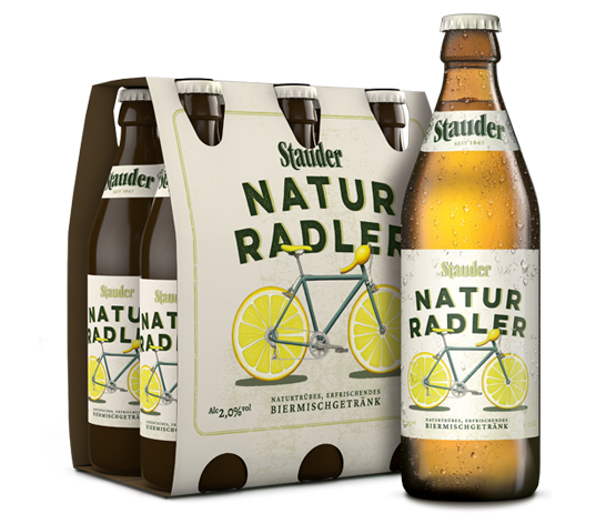 Stauder Natur Radler | Prickelnd und erfrischend!